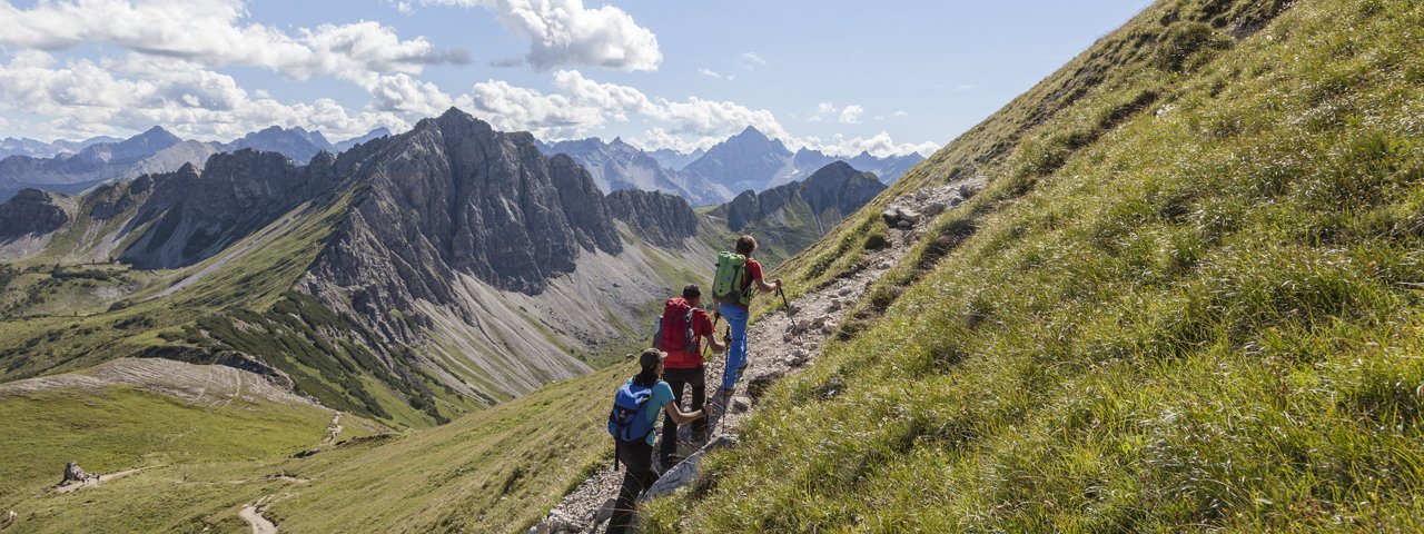 Na túře v údolí Tannheimer Tal, © Tirol Werbung/Klaus Kranebitter