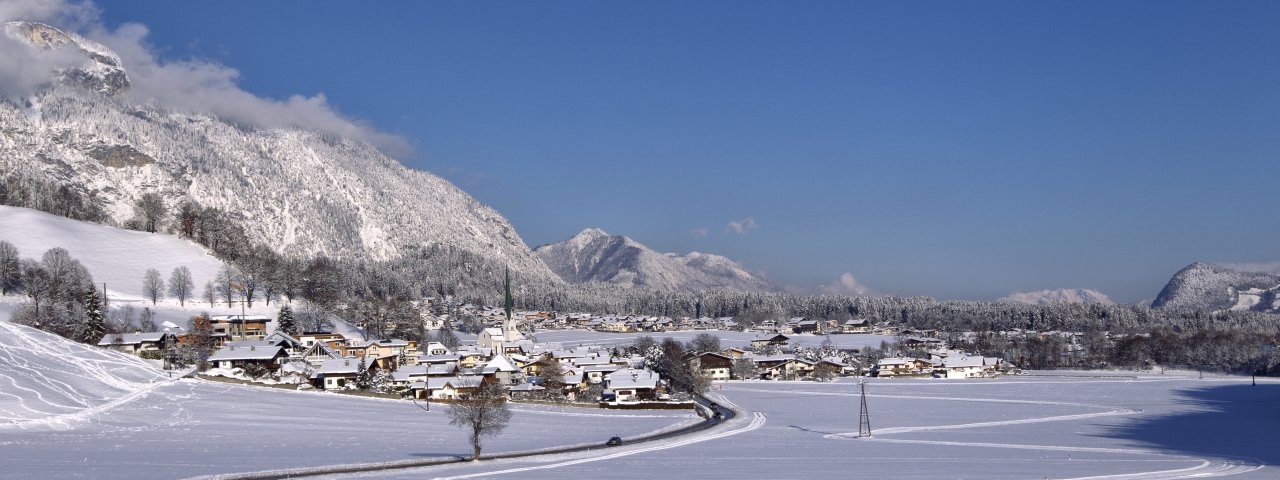 Wiesing v zimě, © Achensee Tourismus