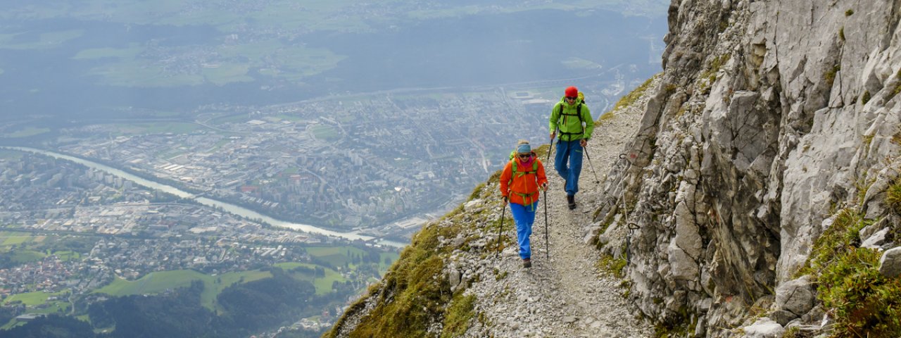 Výhled na Innsbruck ze stezky Goetheweg, © Tirol Werbung/Hans Herbig