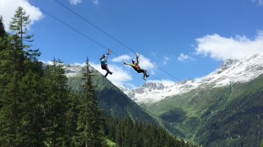 Adrenalinový let na Ischgl Skyfly, © TVB Paznaun-Ischgl