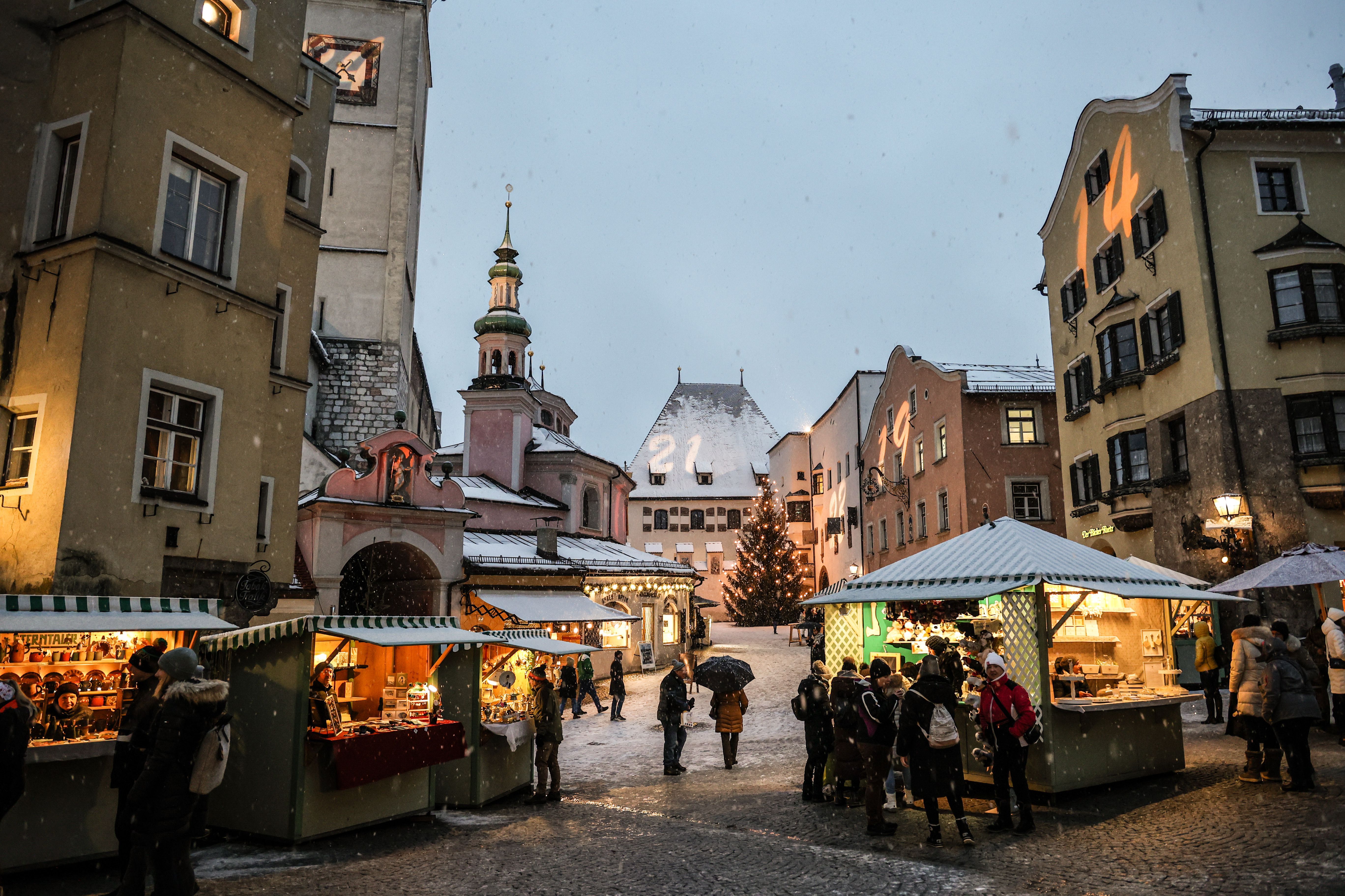 Adventmarkt Hall in Tirol