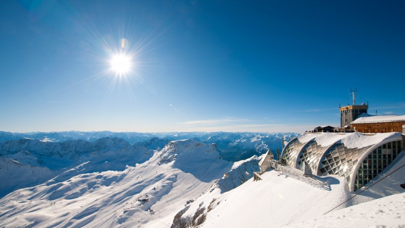 Zugspitze v zimě, © Tiroler Zugspitzbahn