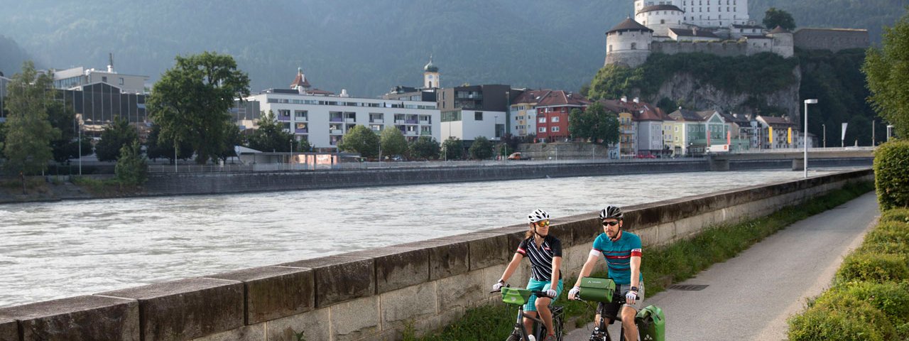 Cyklostezka podél řeky Inn poblíž Kufsteinu, © Oliver Soulas