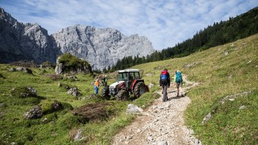 9. etapa Orlí stezky:  Lamsenjochhütte – Falkenhütte, © Tirol Werbung/Dominik Gigler