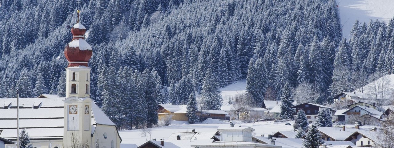 Reutte v zimě, © Naturparkregion Reutte/Robert Eder