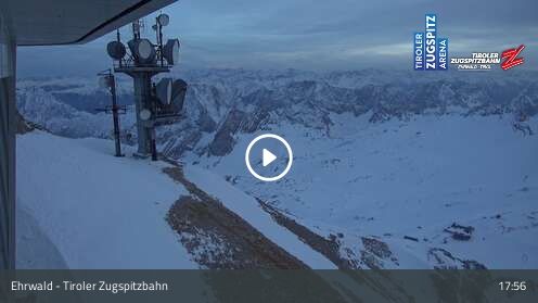 Webcamera Tiroler Zugspitzbahn Bergstation