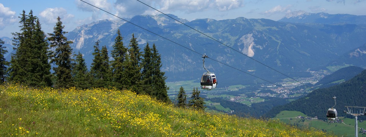 Lanovka Wiedersbergerhornbahn v Alpbachu, © SkiJuwel Alpbachtal Wildschönau