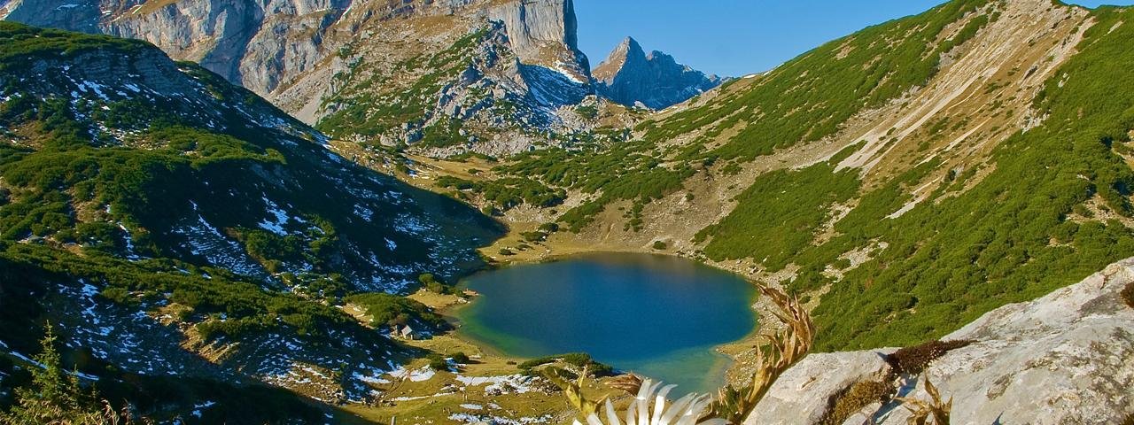 Jezero Zireiner See v pohoří Rofan, © Alpbachtal Seenland Tourismus/Gerhard Berger