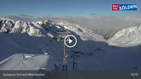 Webcamera Schwarze Schneid Mittelstation