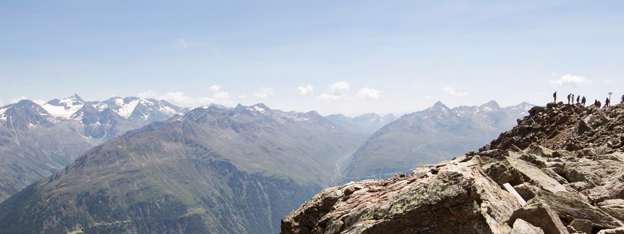 Nekonečné výhledy z vrcholu Gaislachkogel