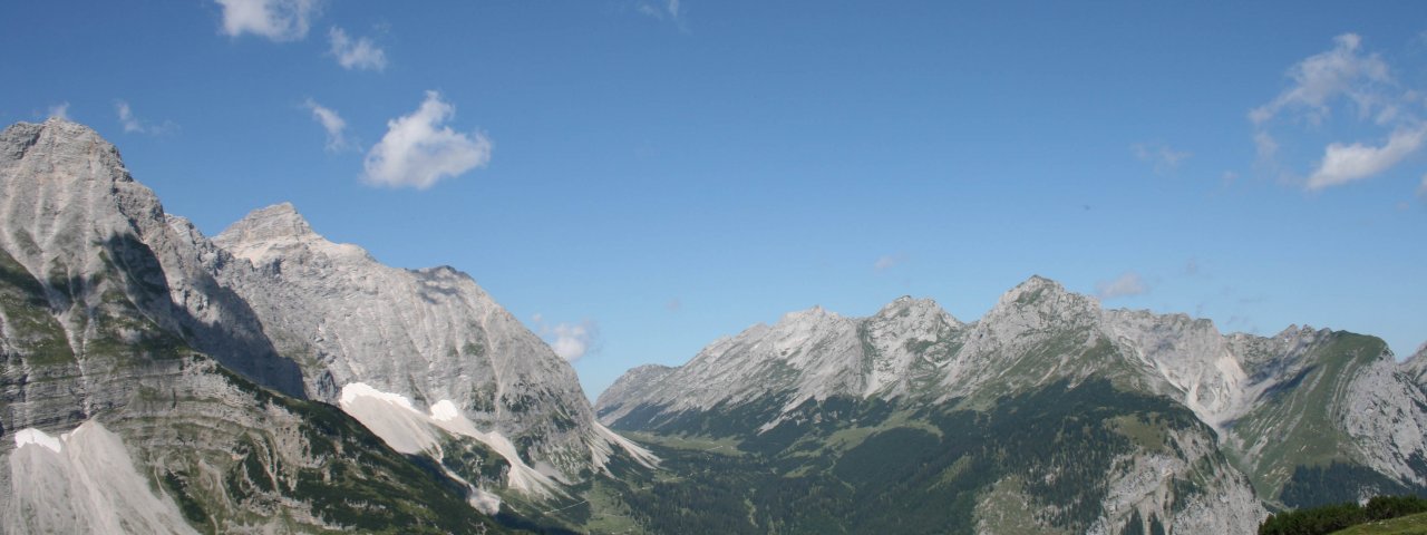 10. etapa Orlí stezky: Falkenhütte – Karwendelhaus, © Tirol Werbung/Benjamin Fuchs