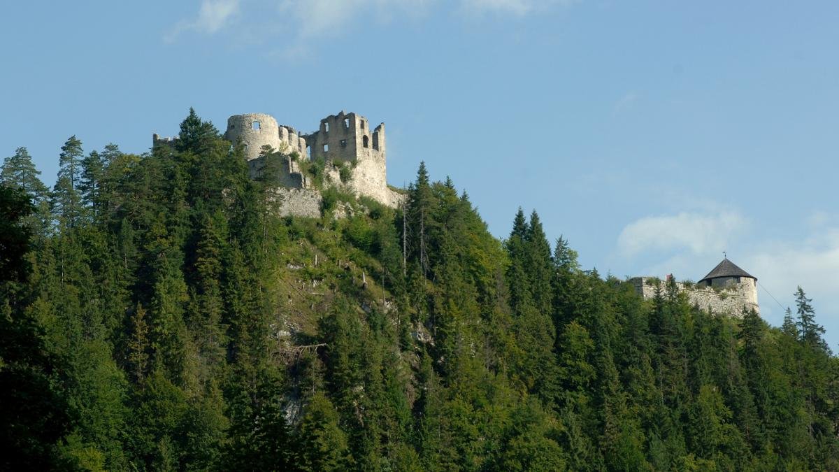 Zřícenina Ehrenberg: zpět do středověku, © Tirol Werbung/Aichner Bernhard