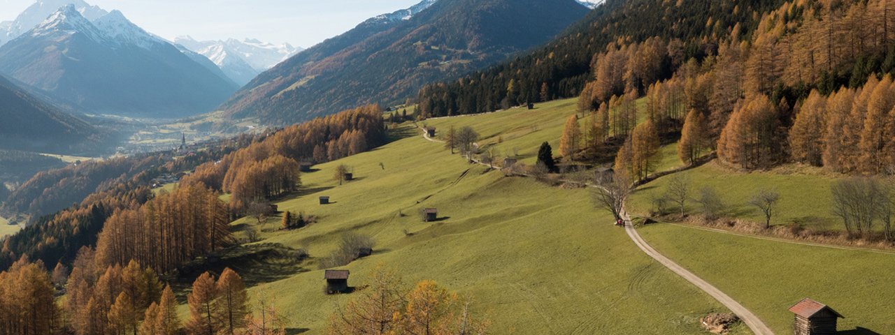 Telfeser Wiesen: ideální procházka s kočárkem