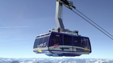 Tiroler Zugspitzbahn v zimě, © Tiroler Zugspitzbahn