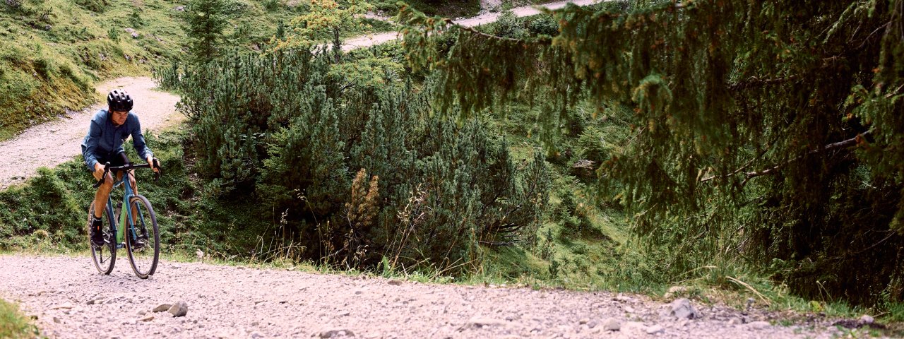 Výlet na gravel biku v údolí Tannheimer Tal, © Tirol Werbung