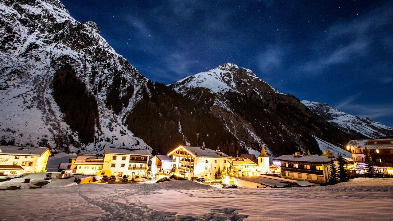 St. Leonhard im Pitztal v zimě, © Bas van Oort