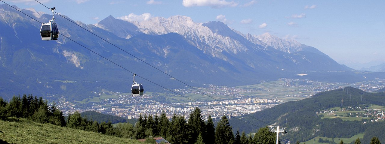 Lanovka Mutteralmbahn, © TVB Innsbruck