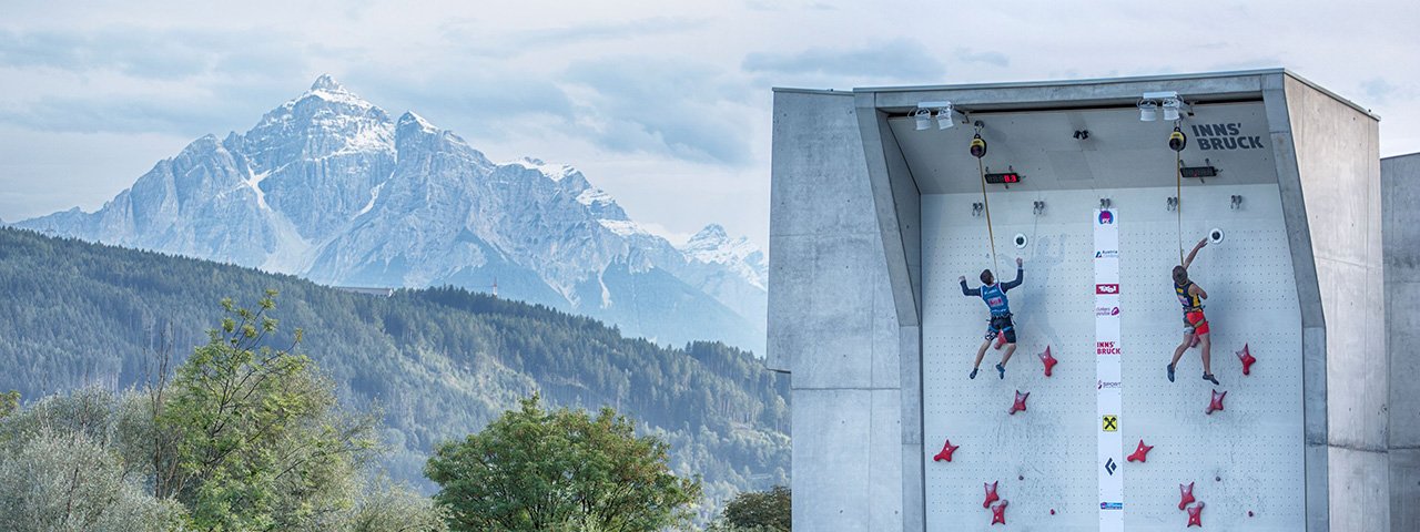 Innsbruck bude hostit Světový pohár ve sportovním lezení IFSC 2023, © Heiko Wilhelm