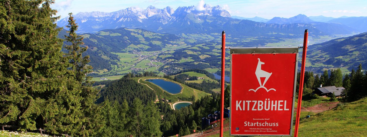 Túra podél sjezdovky Streif nad Kitzbühelem, © Kitzbühel Tourismus