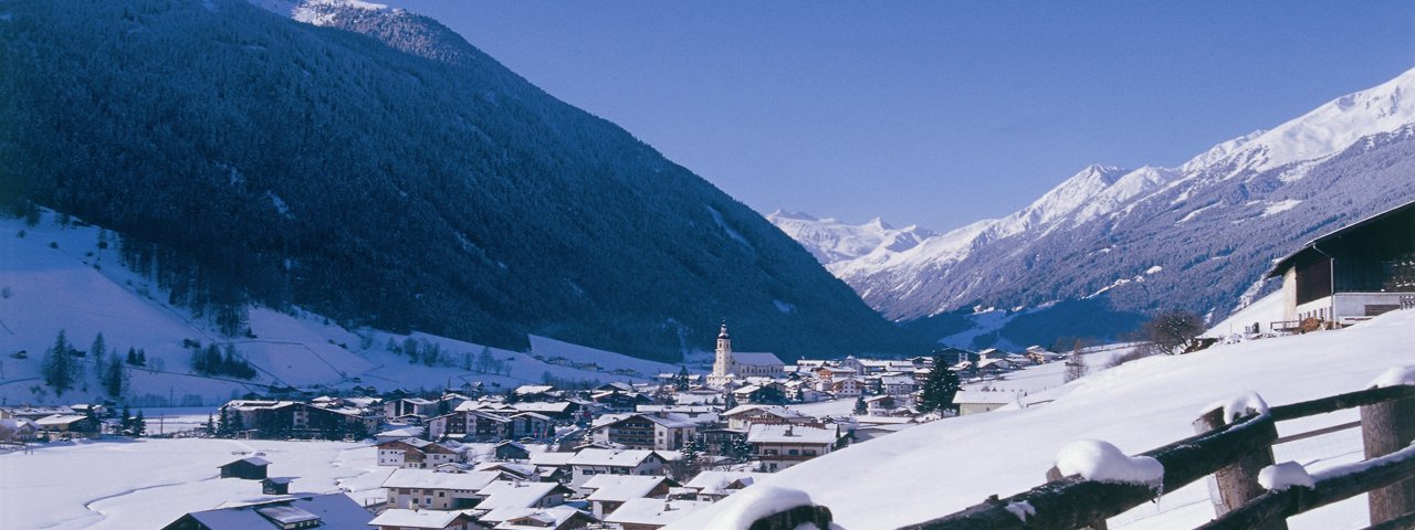 Neustift v zimě, © Stubai Tirol