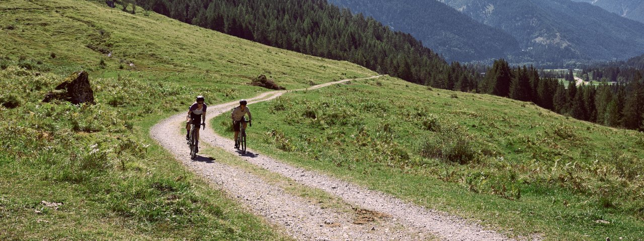 Výlet na gravel biku v údolí Lechtal, © Tannheimer Tal