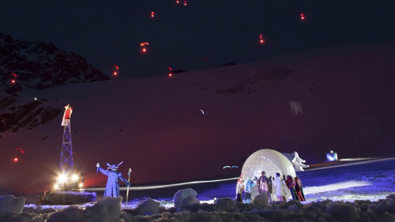 Dech beroucí show Hannibal, © Ötztal Tourismus