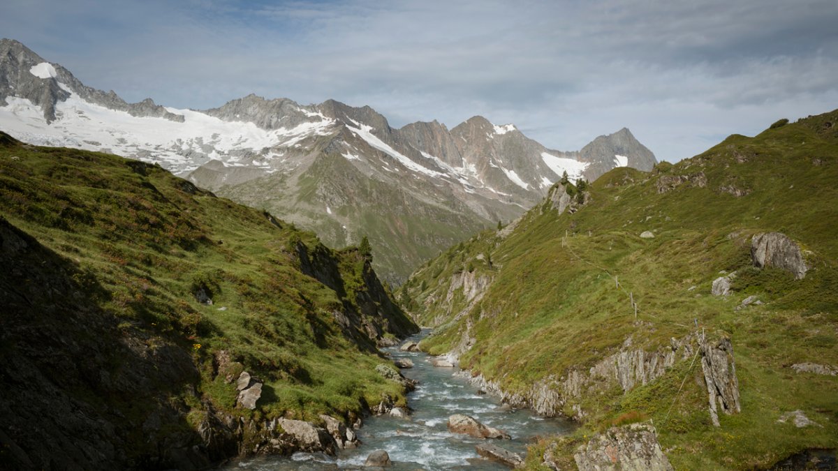 Okolí chaty Berliner Hütte