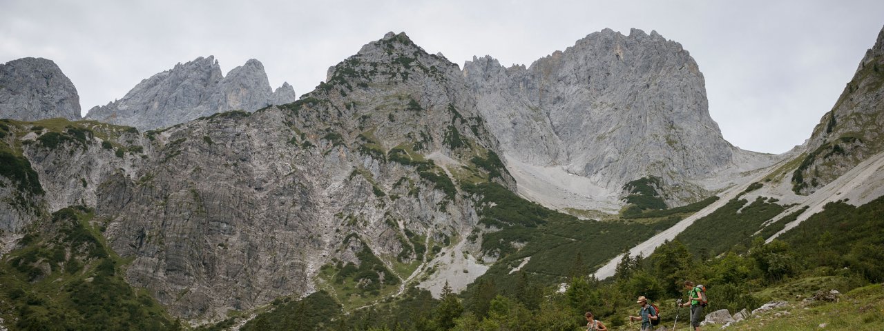 1. etapa Orlí stezky: pohoří Kaiser, © Tirol Werbung/Jens Schwarz